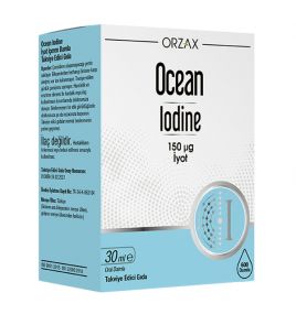 Органический йод Ocean iodine Orzax (30 мл, Турция)