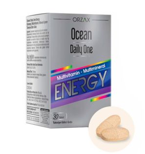 Мультивитаминный комплекс для поддержания энергии Orzax Ocean Daily One Energy (30 таблеток) Мультивитаминный комплекс для поддержания энергии Orzax Ocean Daily One Energy (30 таблеток)