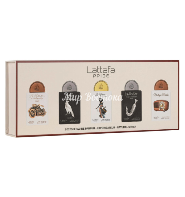 Парфюмерная коллекция Giftset Collection No.5 от Lattafa Pride (5 флаконов по 20 мл)
