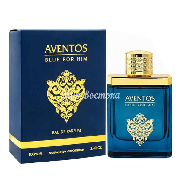 Парфюмерная вода Aventos Blue Fragrance World (100 мл, ОАЭ)