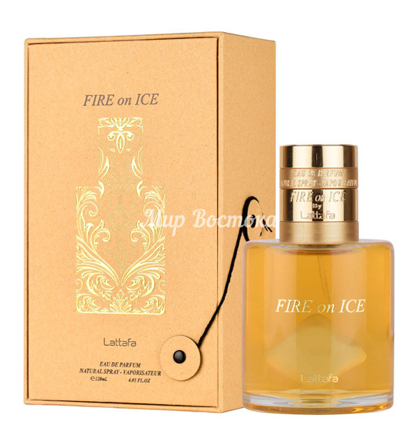 Парфюмерная вода Fire On Ice от Lattafa (Angels' Share Paradis от By Kilian, 100 мл)