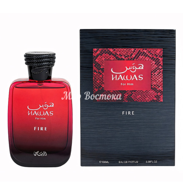 Парфюмерная вода Hawas Fire от Rasasi (Imperial Valley от Gissah, 100 мл)