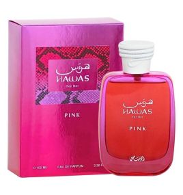 Парфюмерная вода Hawas Pink от Rasasi (Love Don't Be Shy от By Kilian, 100 мл)