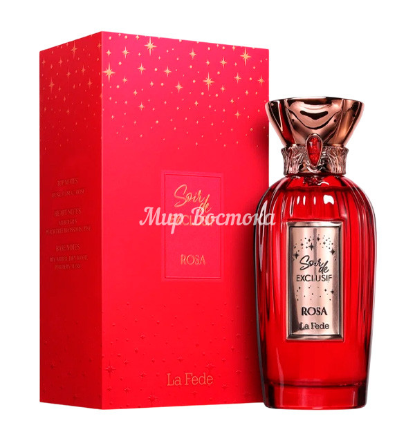Парфюмерная вода La Fede Soir de Exclusif Rosa от Khadlaj (Roses Musk от Montale, 100 мл)