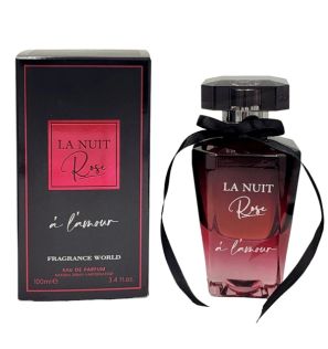 Парфюмерная вода La Nuit Rose a L'amour от Fragrance World (100 мл) Парфюмерная вода La Nuit Rose a L'amour от Fragrance World (100 мл)