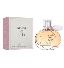 Парфюмерная вода La Vida Es Bella от Fragrance World (схож с Lа Viе Еst Bеllе от Lаncоmе, 100 мл)