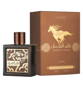 Парфюмерная вода Qaed Al Fursan Untamed от Lattafa (Eros Najim от Versace, 90 мл)