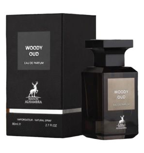 Парфюмерная вода Woody Oud от Maison Alhambra (80 мл) Парфюмерная вода Woody Oud от Maison Alhambra (80 мл)