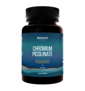Пиколинат хрома для контроля веса 'Chromium Picolinate' от Ibadat (60 таблеток) Пиколинат хрома для контроля веса 'Chromium Picolinate' от Ibadat (60 таблеток)