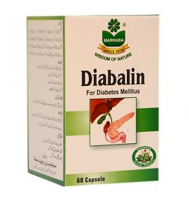Препарат от диабета Diabalin Marhaba (60 капсул, Пакистан)