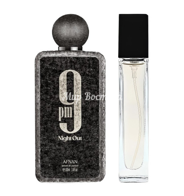 Распив 9 PM Night Out от Afnan (Boss The Scent For Him Magnetic от Hugo Boss, 10 мл)