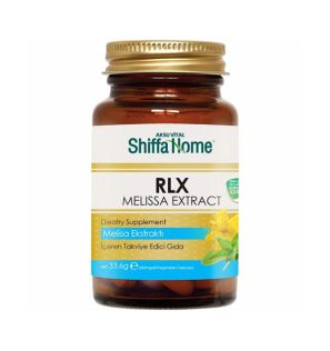 Капсулы на основе натуральных трав RLX Melissa Extract Shiffa Home Aksu Vital (34 г, Турция)