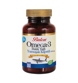 Рыбий жир Омега-3 Balen (160 капсул, Турция)