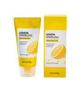 Очищающая пенка для лица с лимонной кислотой (Secret Key Lemon Sparkling Cleansing foam 120 gm)