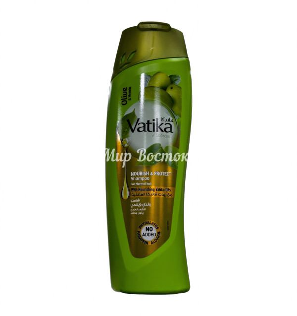 Шампунь для нормальных волос Vatika Naturals Nourish & Protect (400 мл)
