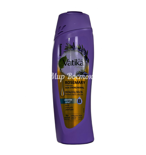 Шампунь для укрепления волос Vatika Naturals Rosemary (400 мл)