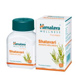 Средство для женского здоровья Шатавари Shatavari Himalaya (60 таблеток, Индия)