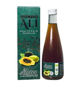 Сок для похудения и очищения организма Алатоо Премиум из отборного горького арбуза и папайи Doctor Ali Alatoo (330 мл)