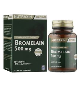 Средство для пищеварения Bromelain Nutraxin (60 таблеток, Турция)