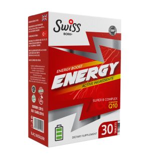 Мультивитаминный комплекс для поддержания энергии и иммунитета Swiss Bork Energy (30 таблеток) Мультивитаминный комплекс для поддержания энергии и иммунитета Swiss Bork Energy (30 таблеток)