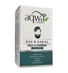Сыворотка для ухода за волосами и бородой Aqwa (Турция)