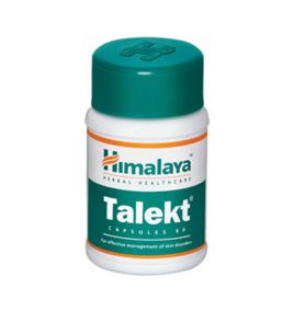 Препарат для лечения кожных заболевании Talekt [Талект] Himalaya (60 капсул, Индия)