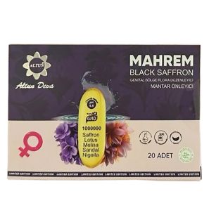 Вагинальные капсулы от воспалений Махрем с черным шафраном "Mahrem Black Saffron" от Altun Deva (20 капсул) Вагинальные капсулы от воспалений Махрем с черным шафраном "Mahrem Black Saffron" от Altun Deva (20 капсул)