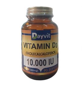 Витамин D3 Dayvit (90 капсул, Турция)