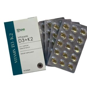 Витамин D3 + K2 GNB (60 капсул) Витамин D3 + K2 GNB (60 капсул)
