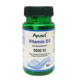 Витамин Д3 "Vitamin D3" от Ayusri (60 капсул)