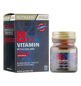 Витамин В12 Nutraxin (60 таблеток, Турция)