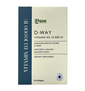 Витамины Д3 D-Way Vitamin D3 10000 IU от GNB (60 капсул) Витамины Д3 D-Way Vitamin D3 10000 IU от GNB (60 капсул)