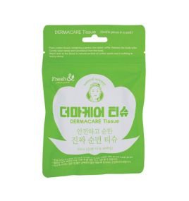 Влажные салфетки Dermacare Tissue Elcure (16 шт, Южная Корея)