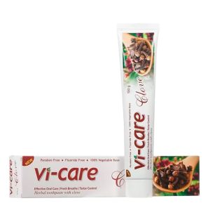 Зубная паста с гвоздикой Vi-care Clove (170 г) Зубная паста с гвоздикой Vi-care Clove (170 г)